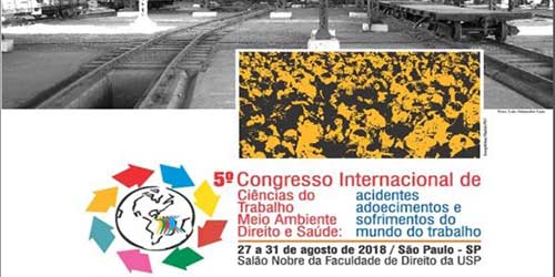 Congresso internacional sobre trabalho e saúde divulga programação